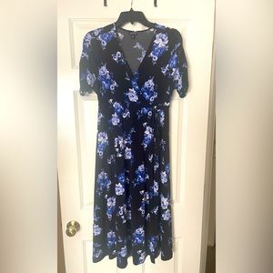 Faux Wrap Dress